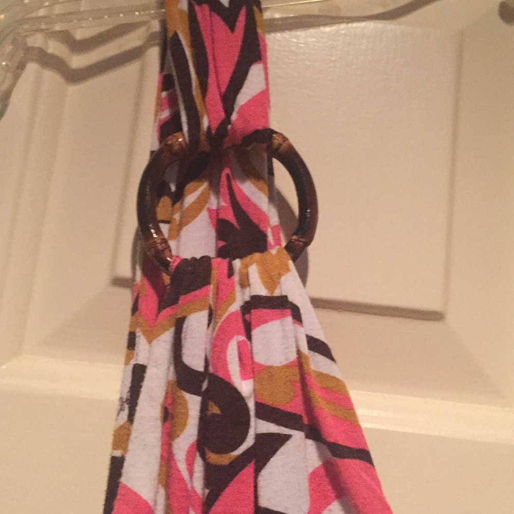 Milly Multi Colored Sun Dress.Tortoise Shell. S - Picture 2 of 8